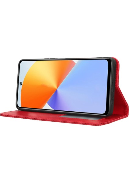 Infinix Note 30 Vıp 5g X6710 Retro Pu Derı Stand Cüzdan Kapağı (Yurt Dışından) fırsatları