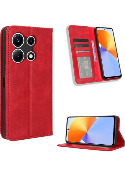 Infinix Note 30 Vıp 5g X6710 Retro Pu Derı Stand Cüzdan Kapağı (Yurt Dışından) indirimleri