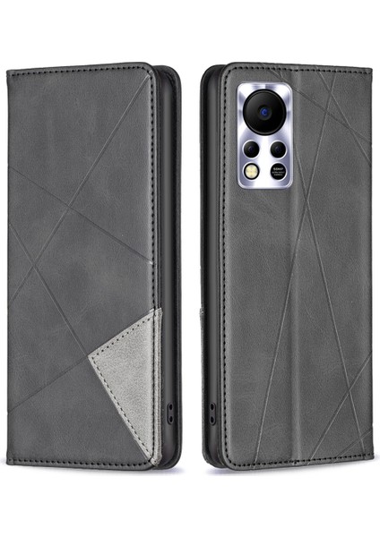 Infinix Hot 11S Nfc 4g Pu Deri Kart Yuvası Standı Flip Telefon Kapağı Telefon Kılıfı (Yurt Dışından)