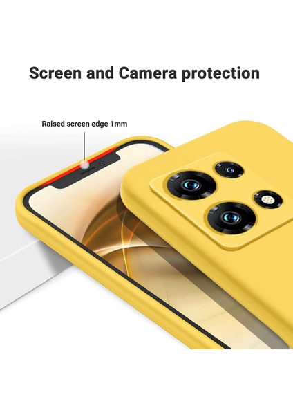 Infinix Note 30 Pro 4g Yumuşak Astar Telefon Kılıfı Sıvı Silikon Şok Geçirmez Kapak (Yurt Dışından)