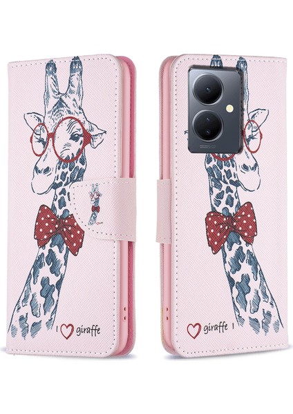 Vivo Y36 4g / 5g Pu Deri Flip Kılıf, Stand Cüzdan Telefon Kapağı (Yurt Dışından)