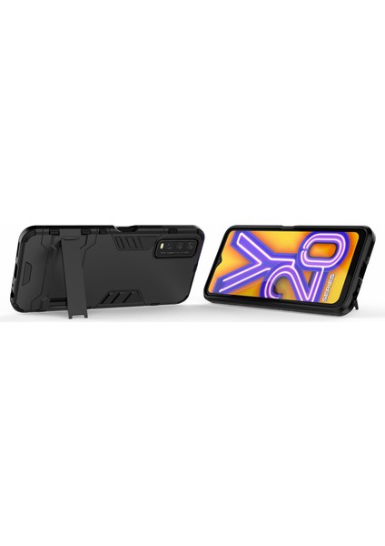 Vivo Y20 Kickstand Plastik + Tpu Hibrit Telefon Kılıfı Kabuğu Destekleme (Yurt Dışından) modelleri
