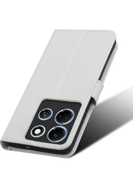 Infinix Note 30 5g X6711 Pu Deri Cüzdan Telefon Kılıfı Doku Telefon Stand Kapağı (Yurt Dışından)