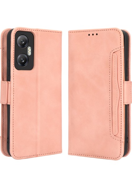 Infinix Hot 20 5g / X666 / X666B Pu Deri Cüzdan Telefon Kılıfı Stand Manyetik Kapanma Flip Telefon Kapağı (Yurt Dışından)