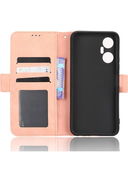 Infinix Hot 20 5g / X666 / X666B Pu Deri Cüzdan Telefon Kılıfı Stand Manyetik Kapanma Flip Telefon Kapağı (Yurt Dışından)