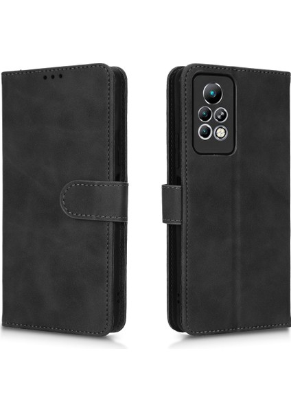 Infinix Note 11 Pro, Fall Anti Cilt Touch Duygu Pu Deri Cüzdan Kılıfı Telefon Kapağı (Yurt Dışından)