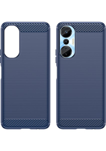 Infinix Hot 20S 4g Karbon Fiber Doku Çarpışma Karşıtı Telefon Kılıfı Yumuşak Tpu Fırçalanmış Yüzey Koruyucu Kapak (Yurt Dışından)