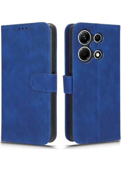 Infinix Note 30 4g Cilt Touch Pu Deri Telefon Kılıfı Cüzdan Stand Koruyucu Telefon Kapağı (Yurt Dışından)