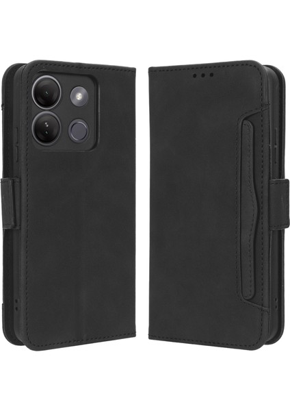Infinix Smart 7 Hd 4g X6516 Cüzdan Stand Pu Deri Kılıf Telefon Kapağı (Yurt Dışından)