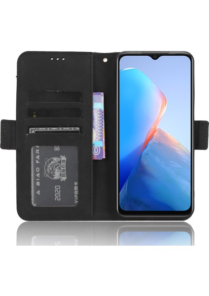 Infinix Smart 7 Hd 4g X6516 Cüzdan Stand Pu Deri Kılıf Telefon Kapağı (Yurt Dışından)
