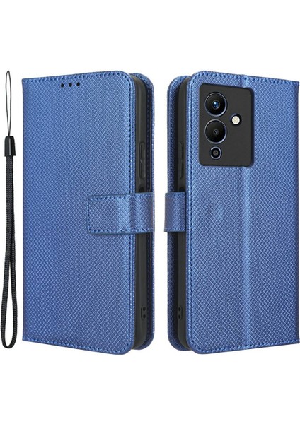 Infinix Note 12 5g / Note 12 Pro 5g / X671 / X671B Doku Manyetik Stand Cüzdan Şok Geçirmez Telefon Kapağı Kayışlı (Yurt Dışından)