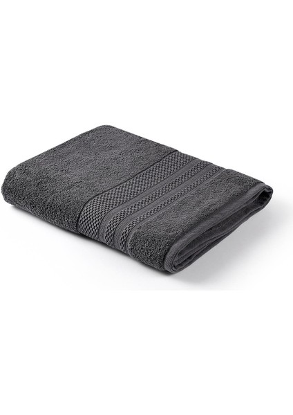 Softy - Pamuklu Ekstra Yumuşak Vücut Havlusu 90X150 Antrasit