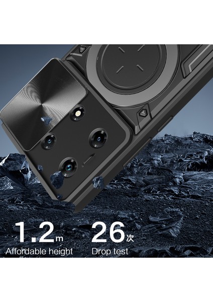 Infinix Note 30 Pro 4g Slayt Kamera Kapağı Kickstand Anti-Slip Telefon Kapağı (Yurt Dışından) modelleri