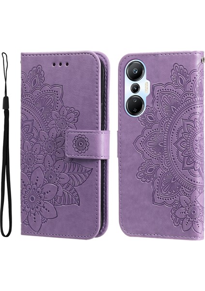 Infinix Hot 20S 4g Tam Koruma Pu Deri Deri Deri Telefon Kılıfı Stand Cüzdan Telefon Kapağı Kayış (Yurt Dışından)