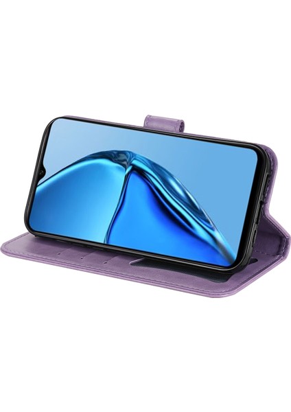 Infinix Hot 20S 4g Tam Koruma Pu Deri Deri Deri Telefon Kılıfı Stand Cüzdan Telefon Kapağı Kayış (Yurt Dışından)