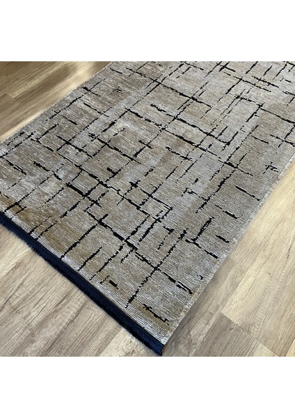 Bej Çizgisel Desenli Kilim - Dekoratif Kilim Modelleri - Hoom Rugs Prestij Eko 119