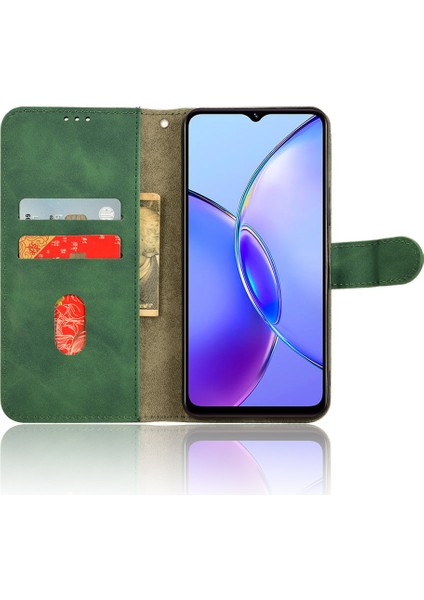 Vivo Y17S 4g Kasa Önleyici Pu Deri Kapağı (Yurt Dışından) modelleri