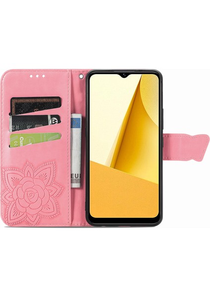 Vivo Y16 4g Telefon Kılıfı, Stand Cüzdan Pu Deri Manyetik Toka Kapağı (Yurt Dışından)