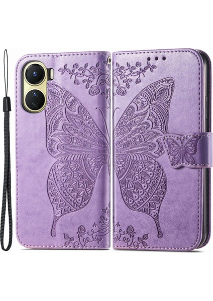 Vivo Y16 4g Telefon Kılıfı, Stand Cüzdan Pu Deri Manyetik Toka Kapağı (Yurt Dışından)