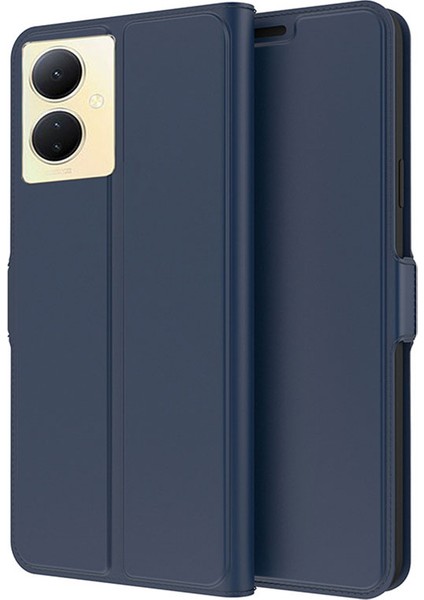 Vivo V29 Lite 5g Şok Geçirmez Telefon Kılıfı Yuvası Pu Deri Kabuk Standı Manyetik Emilim Flip Telefon Kapağı (Yurt Dışından)