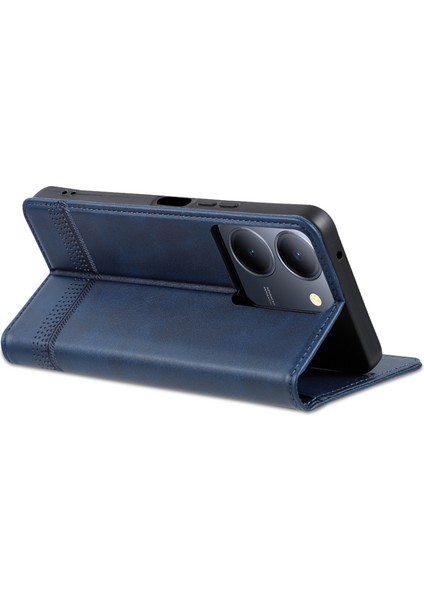 Vivo Y36 4g 5g Pu Deri Cüzdan Kılıfı Flip Folio Görüntüleme Stand Telefon Kapağı (Yurt Dışından) fırsatları
