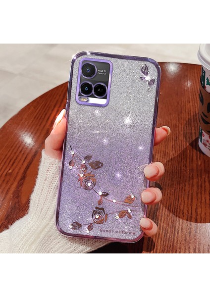 Vivo Y21 / Y21S / Y21A 4g / Y21E 4g / Y21T 4g / Y33S / Y33T 4g Kasa Parıltı Tpu Arka Kapağı (Yurt Dışından)