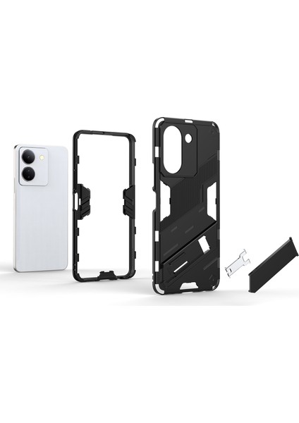 Vivo Y36 4g 5g Şok Geçirmez Telefon Kasası Kickstand Pc+Tpu Telefon Kapağı (Yurt Dışından) fiyatları