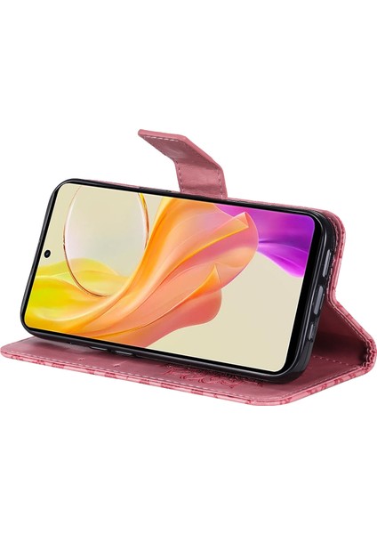 Vivo Y36 5g Telefon Kılıfı Pu Deri Cüzdan Flip Stand Kapağı (Yurt Dışından)