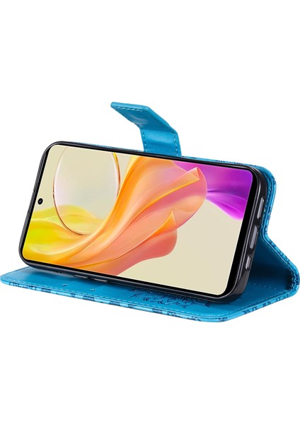 Vivo Y36 5g Telefon Kılıfı Pu Deri Cüzdan Flip Stand Kapağı (Yurt Dışından)