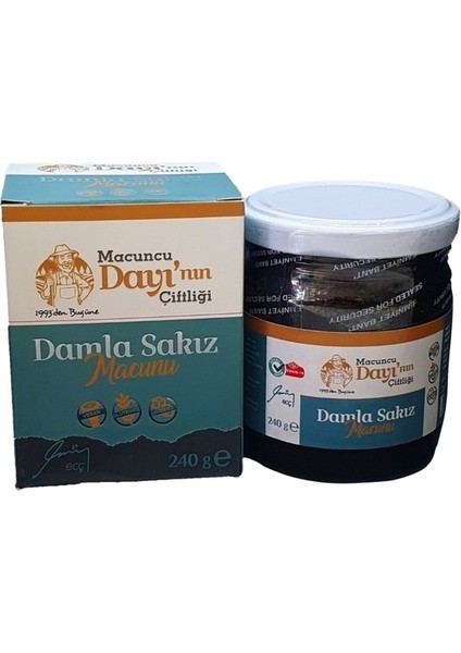 Macuncu Dayı'nın Çiftliği Damla Sakızı Macunu 240 gr