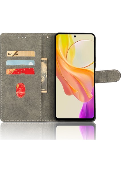 Vivo Cep Telefonu Kapağı Y36 4g / Y36 5g 5g Rfıd Engelleme Cüzdanı Pu Deri Stand Kılıfı Kayış (Yurt Dışından) modelleri
