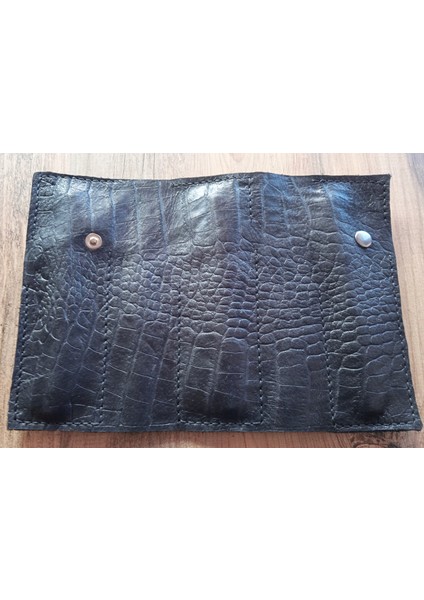 Gerçek Deri Tamamen El Emeği Özel Kalemleriniz Için Kalemkutu 8 x 18 cm Kapalı Hali H26D fiyatları