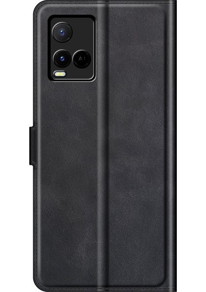 Vivo Y21 Deri Cüzdan Standı Tasarımı Folio Flip Telefon Kılıfı (Yurt Dışından) modelleri