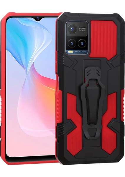 Vivo Y21S Anti-Cratch Pc + Tpu Telefon Kasası (Yurt Dışından)