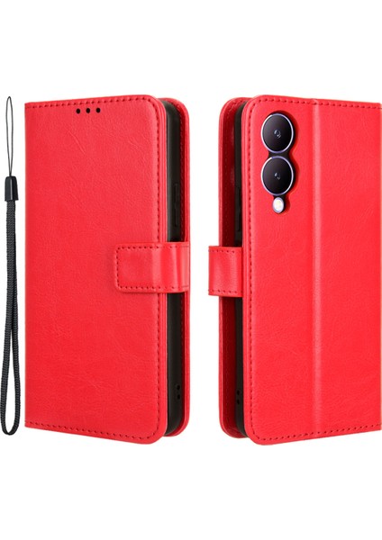 Vivo Y17S 4g Kasa Cüzdan Standı Telefon Deri Kapağı (Yurt Dışından) fiyatları