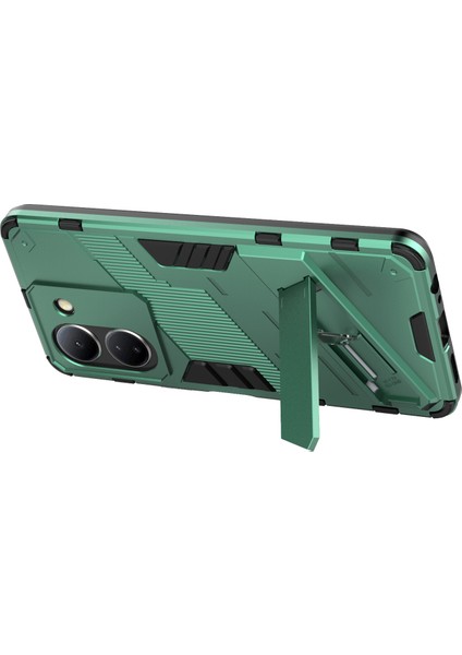 Vivo Y36 4g 5g Şok Geçirmez Telefon Kasası Kickstand Pc+Tpu Telefon Kapağı (Yurt Dışından) modelleri