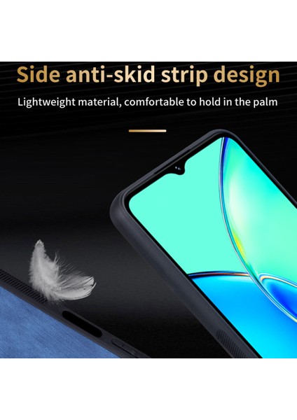 Vivo Y17S 4g Anti-Fall Impu Deri+Tpu Telefon Kapağı (Yurt Dışından) fırsatları