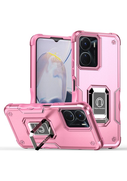 Vivo Y16 4g Telefon Kasası Sert Pc Tpu Kickstand ile Koruyucu Kapak (Yurt Dışından)