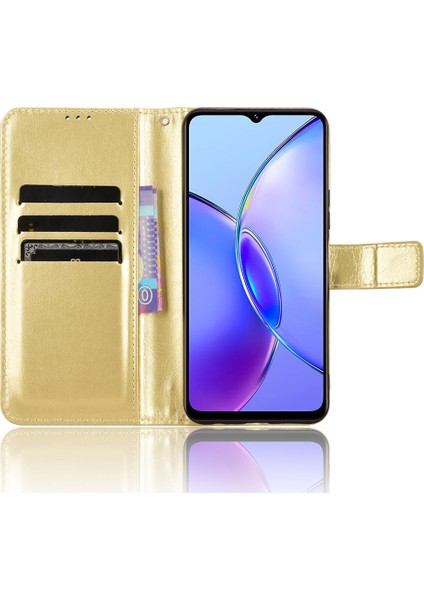 Vivo Y17S 4g Kasa Cüzdan Standı Telefon Deri Kapağı (Yurt Dışından)