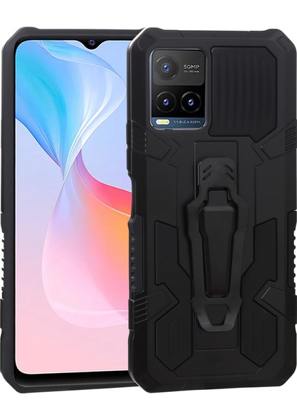 Vivo Y21S Anti-Cratch Pc + Tpu Telefon Kasası (Yurt Dışından)