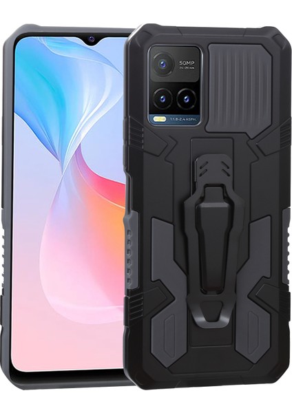 Vivo Y21S Anti-Cratch Pc + Tpu Telefon Kasası (Yurt Dışından)