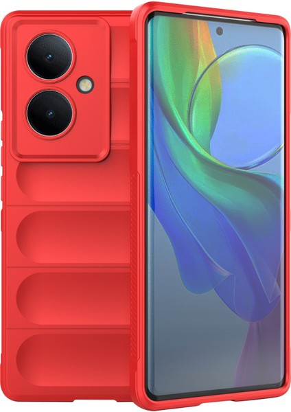 Vivo Y78+ 5g / V29 Lite 5g Şok Geçirmez Telefon Kapağı Yumuşak Tpu Koruyucu Kılıf (Yurt Dışından)