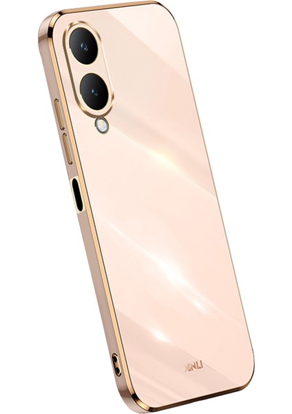 Vivo Y17S 4g Elektrapılaşma Kılıfı Tpu Çizgiye Karşı Koruyucu Kapak (Yurt Dışından)