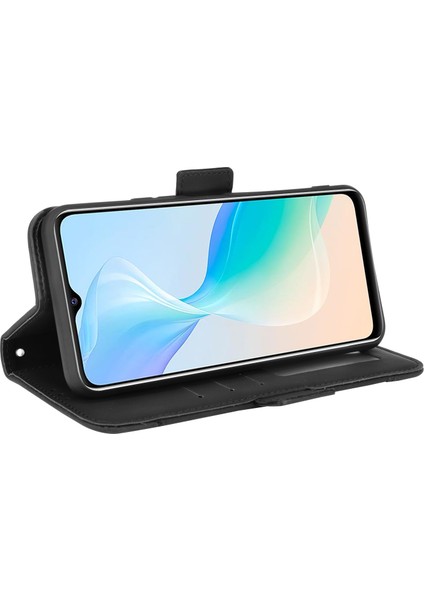 Vivo Y21 / Y21S / Y32 Anti-Drop Flip Telefon Kılıfı Pu Deri + Tpu Telefon Kapağı (Yurt Dışından) fırsatları