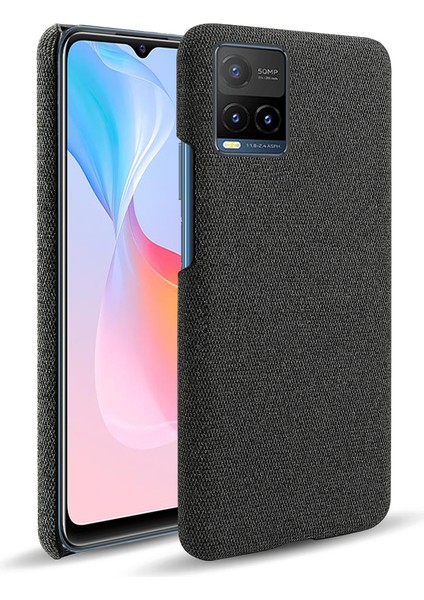 Şok Geçirmez Telefon Kapağı Kaliteli Kumaş + Pc Için Vivo Y21 / Y21S / Y33S (Yurt Dışından)