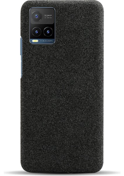 Şok Geçirmez Telefon Kapağı Kaliteli Kumaş + Pc Için Vivo Y21 / Y21S / Y33S (Yurt Dışından) modelleri