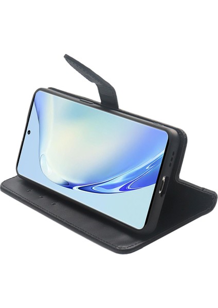 Vivo V29 Lite 5g Telefon Deri Kılıf Kart Tutucu Tam Koruma Stand Kapağı (Yurt Dışından)