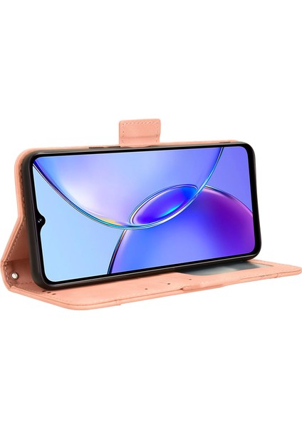 Vivo Y17S 4g Kasa Cüzdanı Pu Deri Çoklu Kart Yuvaları Telefon Kapağı (Yurt Dışından) indirimleri