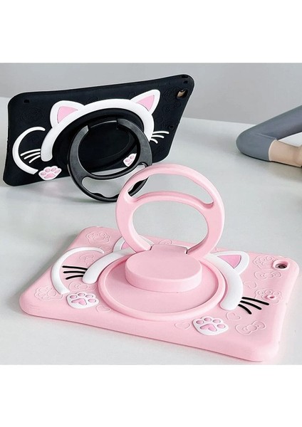 Samsung Galaxy Tab A9+ Plus 11 Inç (2023) SM-X210 Uyumlu Astronot Çocuk Kılıfı Askılı Standlı Eğlenceli indirimleri