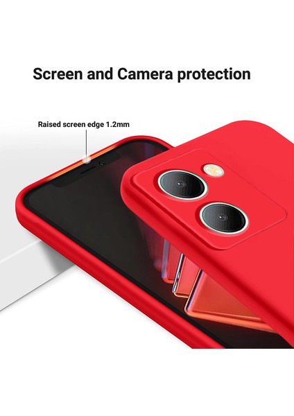 Vivo Y36 4g Yumuşak Astar Sıvı Silikon Telefon Kapağı Strap ile Anti Dust Anti Cep Telefon Kılıfı (Yurt Dışından) indirimleri